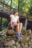 RECYCLED KNITTED GAIA LADIES SLIP-ONS
